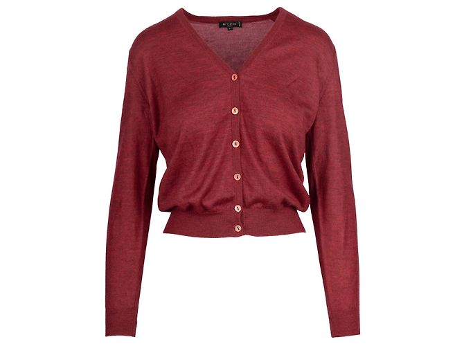 Cardigã vermelho Etro - '10s
