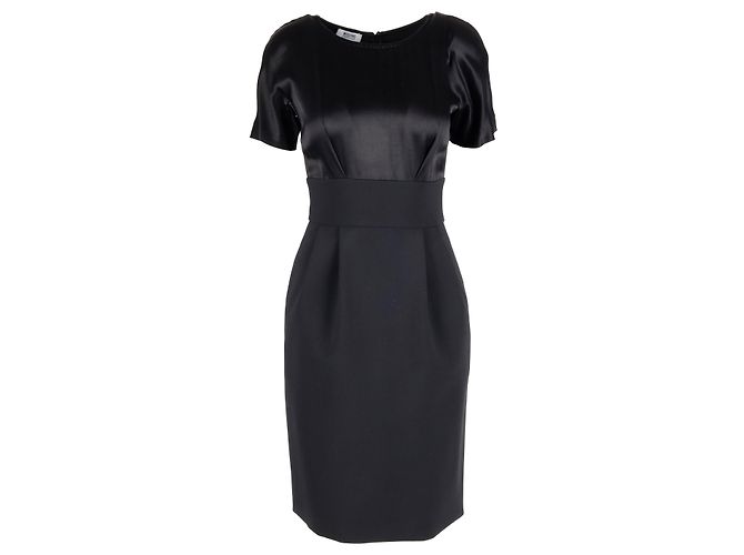 Moschino Cheap and Chic Etuikleid - 2000er Schwarz