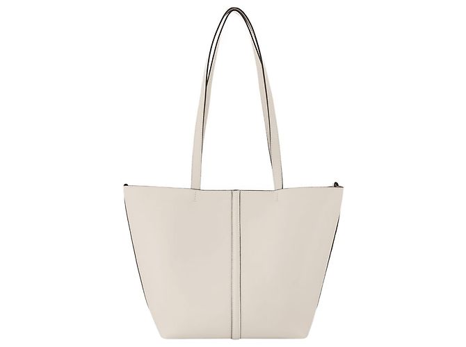 Tote Pm Shopper Bag - Vanessa Bruno - Leather - White