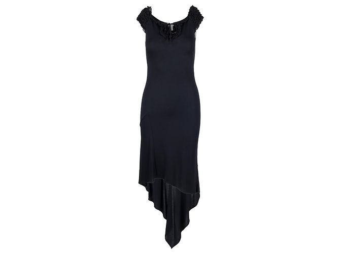 Asymmetrisches Kleid Moschino Cheap and Chic - 2000er Schwarz