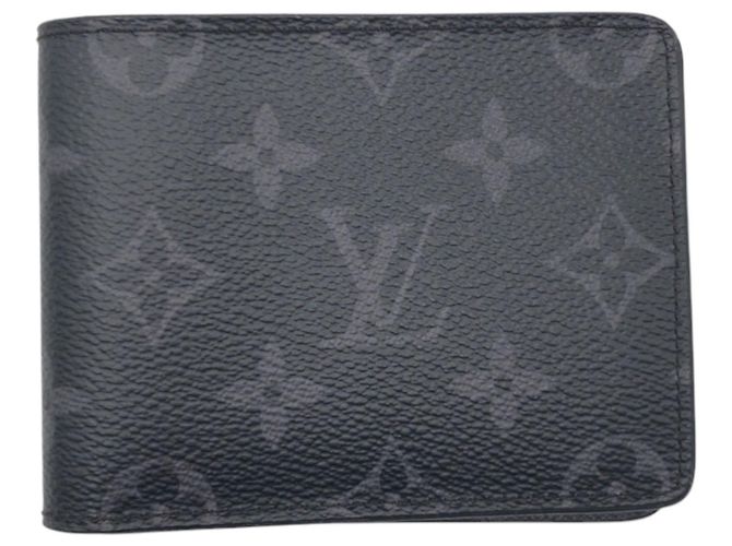 Portafoglio Slender Nero Monogramma Louis Vuitton