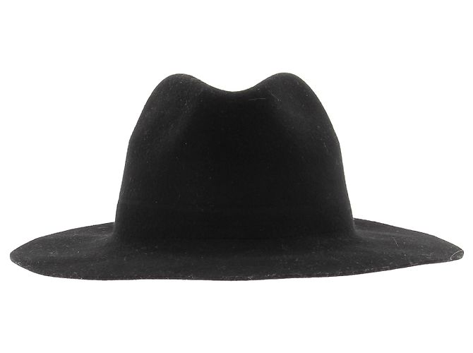 Autre Marque NON SIGNE / UNSIGNED Hats T.cm 55 Wool Black