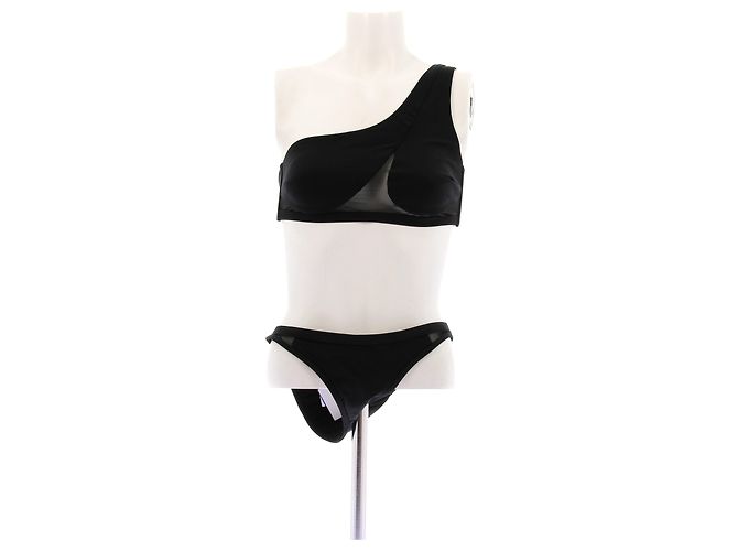 Autre Marque MOEVA Bademode T.International L Polyester Schwarz