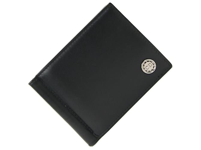 Christian Dior Bi-fold Money Clip in Black Leather  ref.2094410