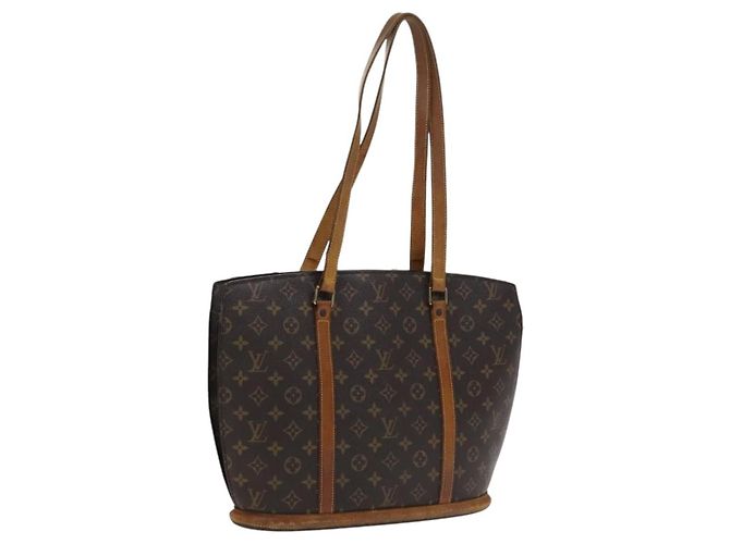 LOUIS VUITTON Borsa Tote Babylone Monogram M51102 LV Auth ep7451 Monogramma