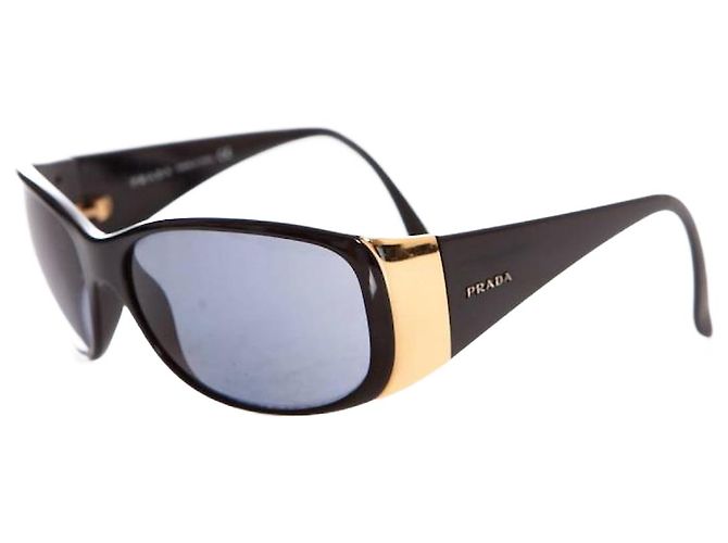 Prada, Black oversized sunglasses