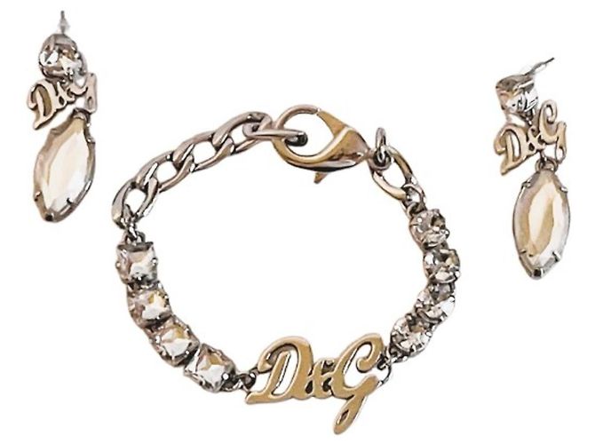 Ensemble de cristaux Dolce & Gabbana Argenté