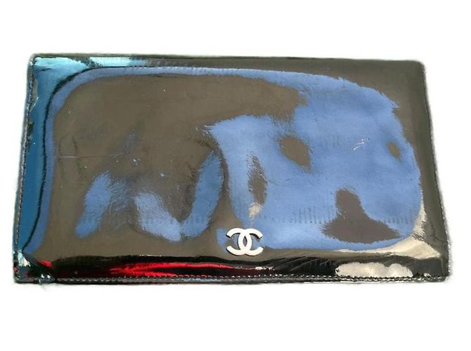 Chanel Wallet Black Leather
