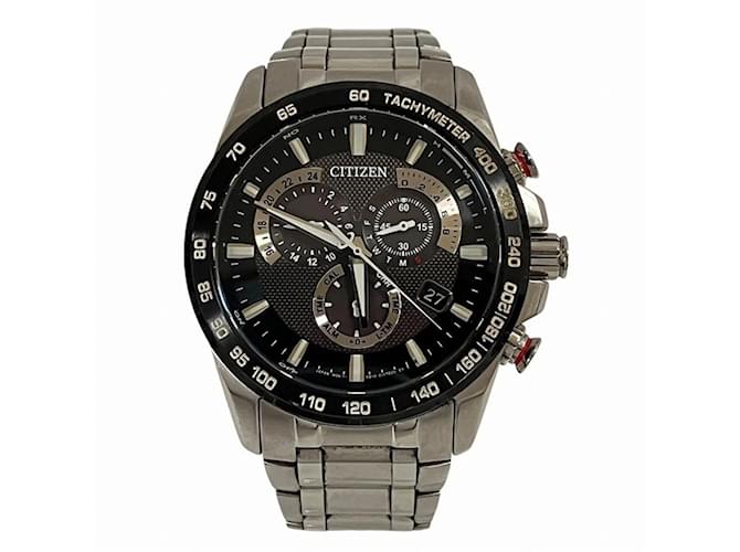 Citizens of Humanity Citizen Eco-Drive Attesa E610S-104831 Radio Solar Watch  ref.2095906