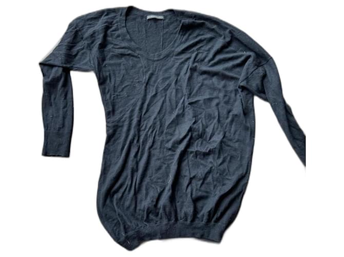 Balenciaga Schwarzer Kaschmir Pullover 