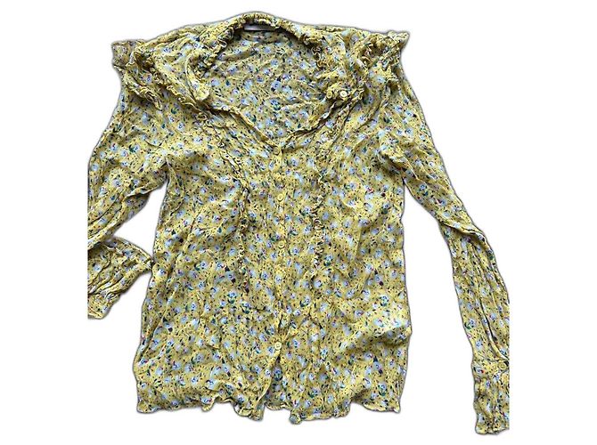 Túnica Zadig & Voltaire Amarilla Amarillo