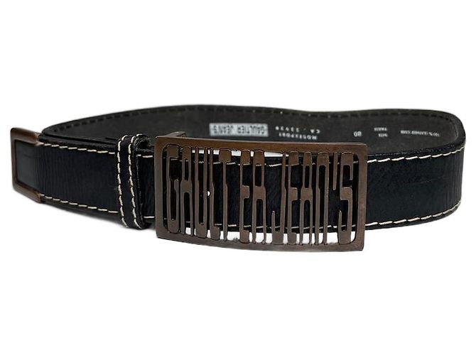 Vintage Jean Paul Gaultier Ledergürtel braun