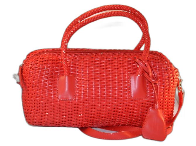 Missoni Handtasche Rot aus Kunstleder