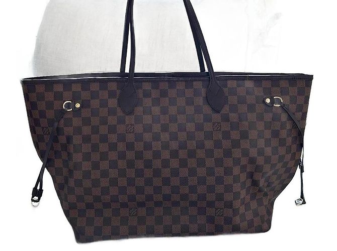 Louis Vuitton Damier Ebene Neverfull MM Dark brown Monogram