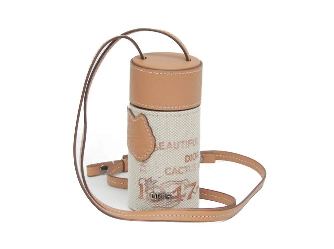 Pochete Nano Roller Christian Dior x CACTUS JACK Marrom Bege
