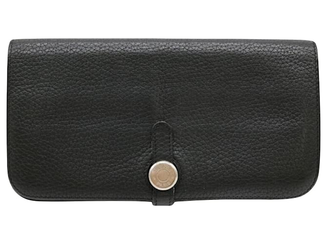 Hermès Dogon Black Leather  ref.2096966