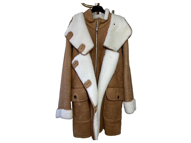 Loewe Oversized Leather Parka