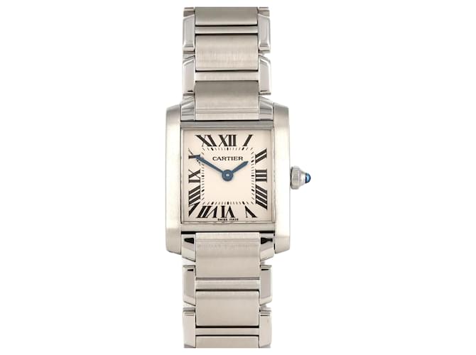 Cartier Tank Francaise SM W51008Q3 Stainless Steel Wristwatch  ref.2098623