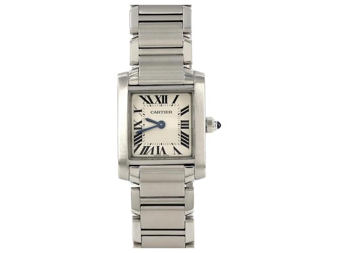Cartier Tank Francaise SM W51008Q3 Stainless Steel Wristwatch  ref.2099157