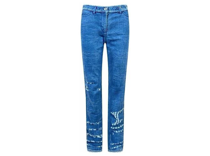 Chanel Blaue Jeans Paris / London