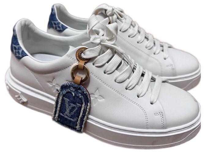 Baskets Time Out Louis Vuitton Blanc
