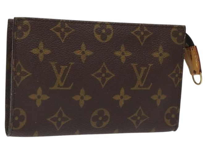 LOUIS VUITTON Monogram Bucket PM Accessory Pouch LV Auth th5725