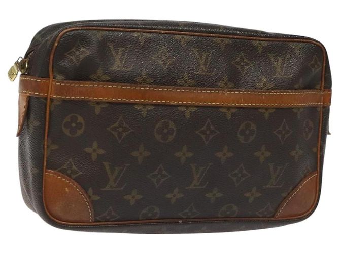 LOUIS VUITTON Clutch Compiegne 28 M51845 LV Auth ep7785 Monograma