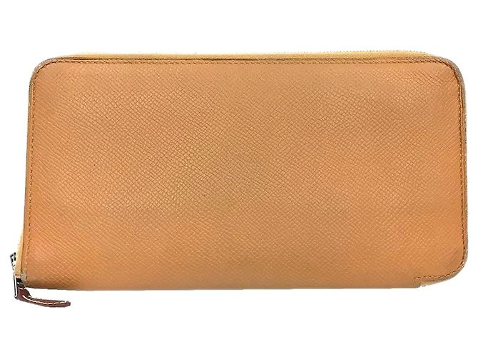 Hermès Hermes Azap Silkin Wallet Brown