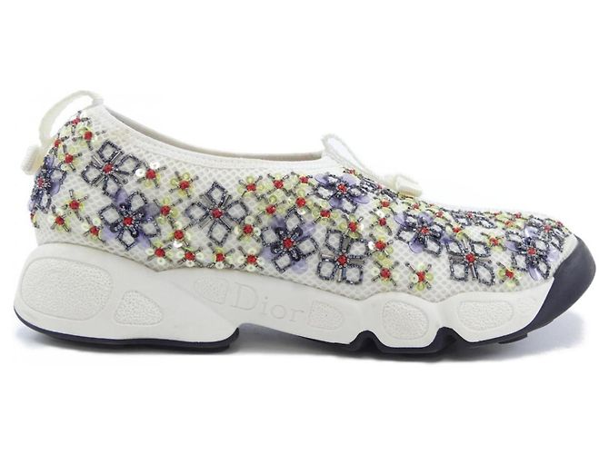 Weiße Sneakers von Christian Dior