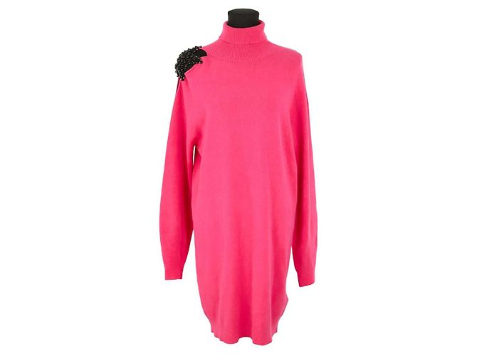 Autre Marque Ermanno Firenze Kleid Rosa Polyamid Pink