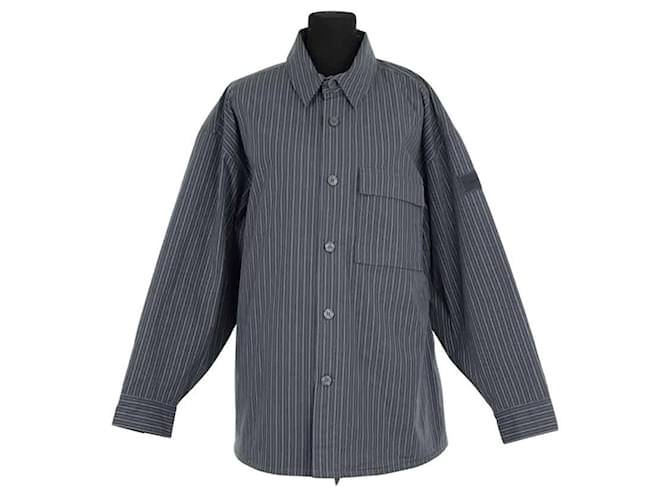 Calvin Klein Cotton jacket Grey  ref.2100654