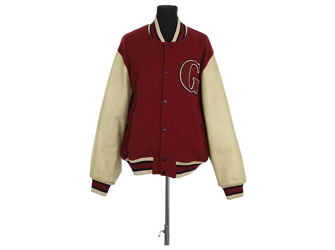 Autre Marque Wool jacket Dark red