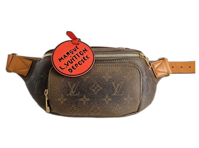 Bumbag Louis Vuitton Rush Bauchtasche Braun