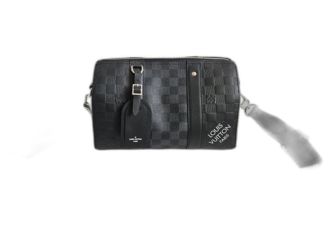 Louis Vuitton Keepall da città Nero