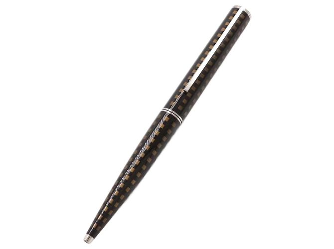 Twist Penna a sfera Jetrack Louis Vuitton D'oro Marrone scuro