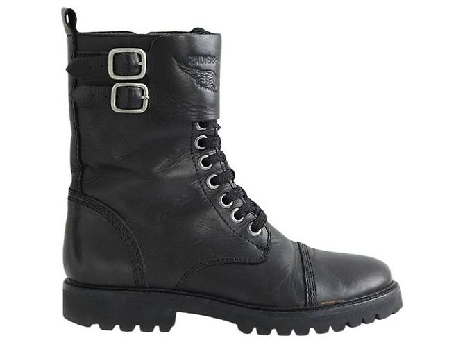 Zadig & Voltaire Scarpe in pelle con lacci