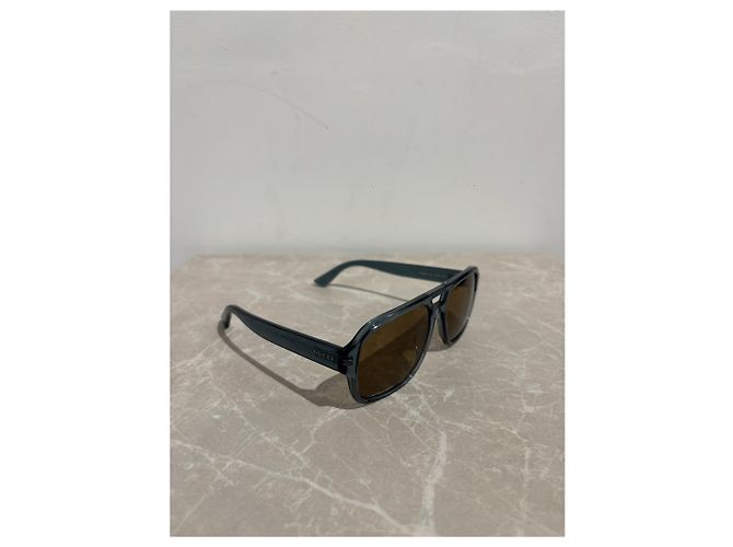 Occhiali da sole GUCCI T. Plastica Blu