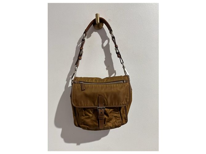 PRADA Handtaschen T. Synthetisch Kamel
