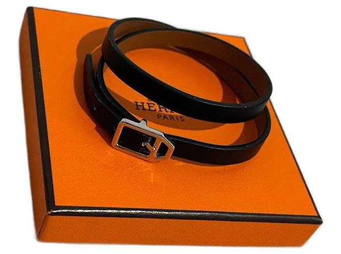 Hermès Gioielli HERMES T. Pelle Nero