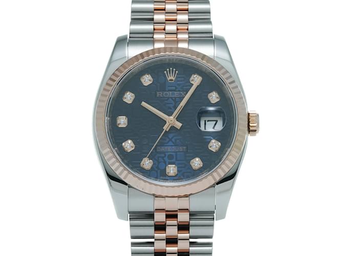 Rolex Datejust 10P Diamond 116231G V Series Men's Watch  ref.2102846