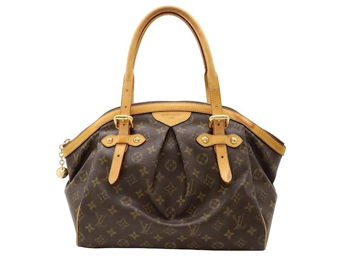 Louis Vuitton Tivoli Brown Cloth  ref.2103354