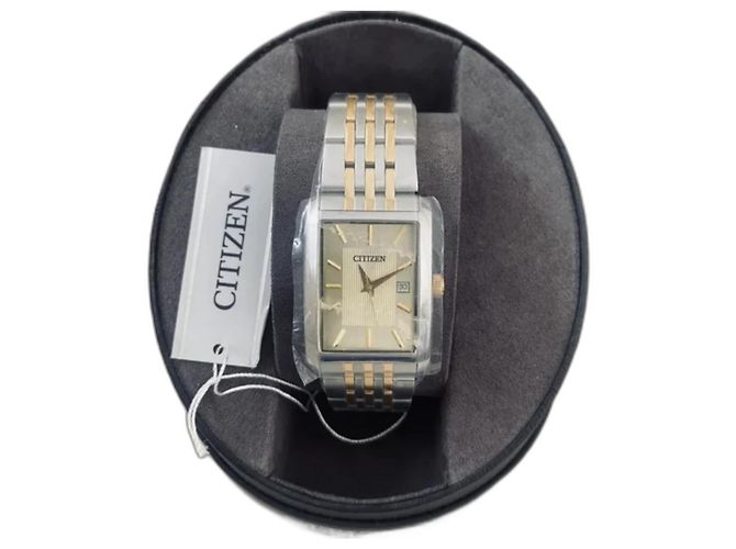 Autre Marque Relógio Citizen de Quartzo Ouro e Prata Aço Gold hardware