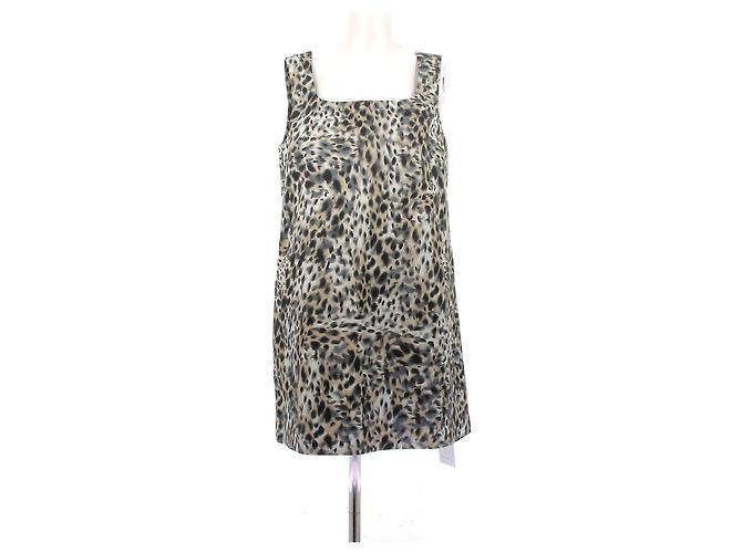 Autre Marque FRONT ROW SHOP Kleider T.International M Polyester Beige
