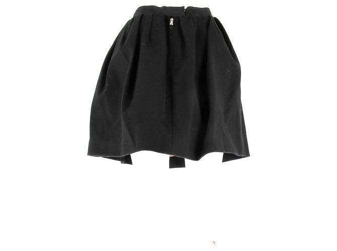 CARVEN Skirts T.FR 38 Wool Black