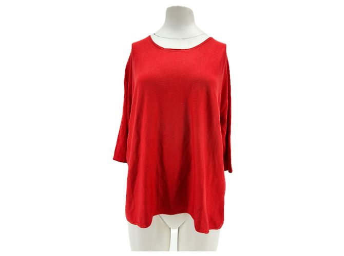 MAJE Tricot T.International TAILLE UNIQUE Soie