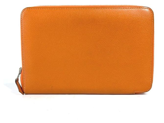 Hermès Cartera Larga Integral Azap Hermes Naranja