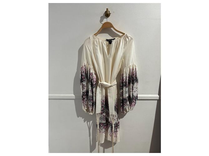 Vestido THOMAS WYLDE T.International S Seda Blanco