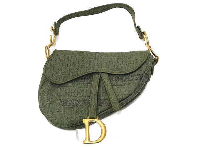 Borsa Saddle Khaki Christian Dior Cachi