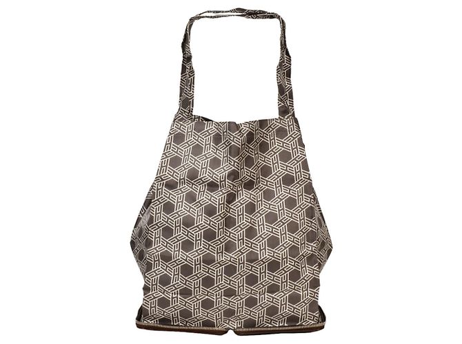 Hermès Hermes Silky Pop Eco Bag in Dark Brown