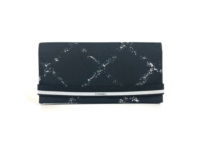 Chanel A14344 Cartera Larga Negro